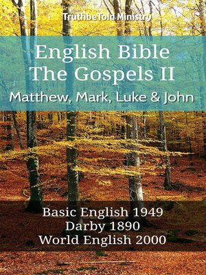 cover image of English Bible--The Gospels II--Matthew, Mark, Luke and John